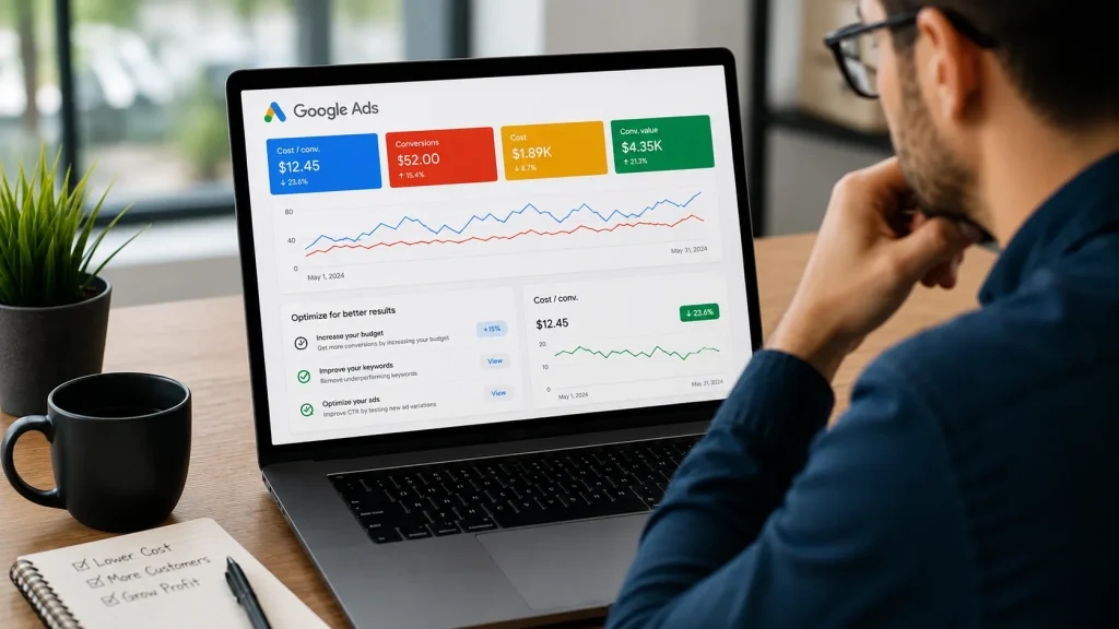 How to Reduce Cost Per Customer With Google Ads